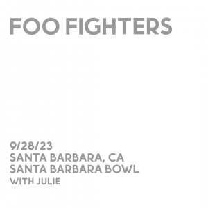 2023-09-28 - Foo Fighters